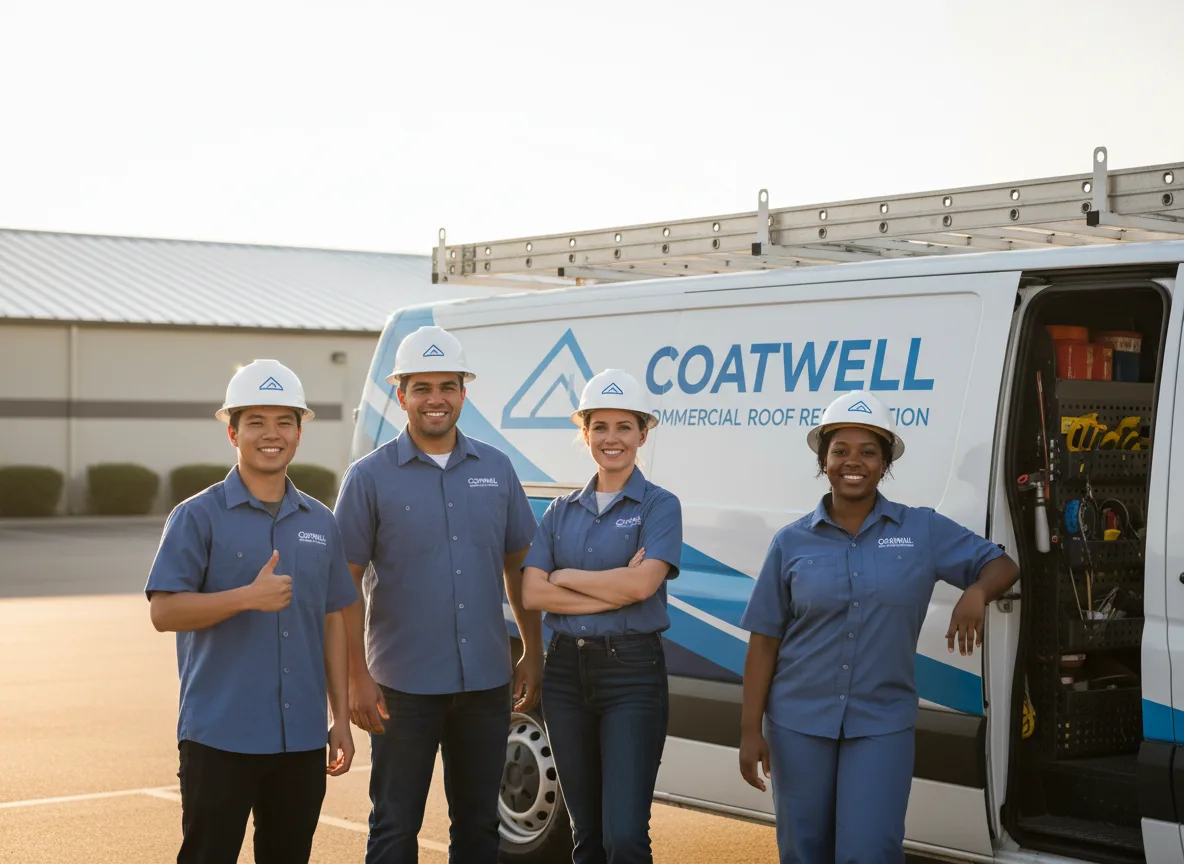 Commercial roof coating company in Newport, TN